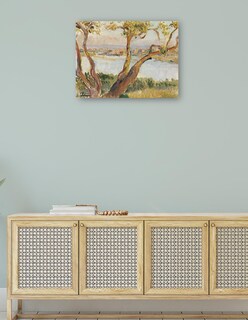 Foto 4 | Foto 4 | Cuadro Decorativo - Vista De Antibes- Henri Lebasque - Paisaje - 69x92 - Impresión En Lienzo - Fine Art Tj