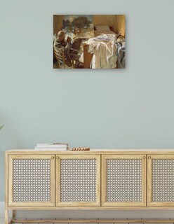 Foto 4 | Foto 4 | Cuadro Decorativo - Un Artista En Su Estudio- John Singer Sargent - Fotografía - 69x92 - Impresión En Lienzo - Fine Art Tj