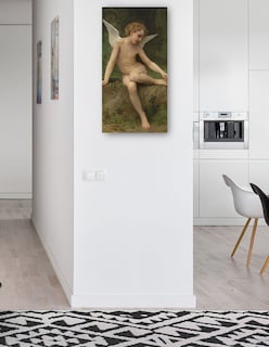 Foto 4 | Foto 4 | Cuadro Decorativo - Amor En La Espina (1894)- William Bouguereau - Religión - 46x89 - Impresión En Lienzo - Fine Art Tj