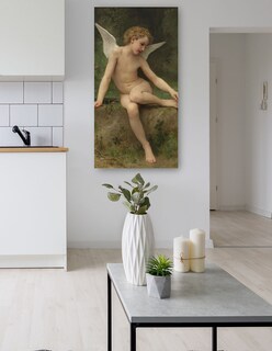 Foto 5 | Foto 5 | Cuadro Decorativo - Amor En La Espina (1894)- William Bouguereau - Religión - 46x89 - Impresión En Lienzo - Fine Art Tj
