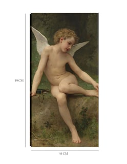 Foto 6 | Foto 6 | Cuadro Decorativo - Amor En La Espina (1894)- William Bouguereau - Religión - 46x89 - Impresión En Lienzo - Fine Art Tj