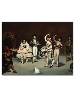 Foto 1 | Foto 1 | Cuadro Decorativo - Ballet Español- Edouard Manet - Fotografía - 46x61 - Impresión En Lienzo - Fine Art Tj