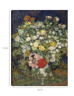 Foto 6 | Foto 6 | Cuadro Decorativo - Ramo De Flores En Un Jarrón (1890)- Vincent Van Gogh - Floral - 69x92 - Impresión En Lienzo - Fine Art Tj