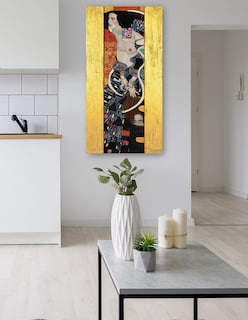 Foto 5 | Foto 5 | Cuadro Decorativo - Judit Ii (salomé) (1909)- Gustav Klimt - Fotografía - 64x122 - Impresión En Lienzo - Fine Art Tj