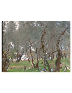 Foto 1 | Foto 1 | Cuadro Decorativo - El Olivar (1910)- John Singer Sargent - Paisaje - 107x143 - Impresión En Lienzo - Fine Art Tj