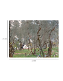 Foto 6 | Foto 6 | Cuadro Decorativo - El Olivar (1910)- John Singer Sargent - Paisaje - 107x143 - Impresión En Lienzo - Fine Art Tj