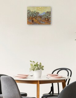 Foto 2 | Foto 2 | Cuadro Decorativo - Olivos (1889)- Vincent Van Gogh - Paisaje - 107x143 - Impresión En Lienzo - Fine Art Tj