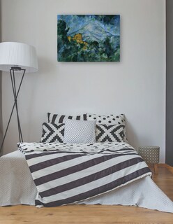 Foto 3 | Foto 3 | Cuadro Decorativo - Mont Sainte-victoire Y Castillo Negro- Paul Cézanne - Religión - 28x36 - Impresión En Lienzo - Fine Art Tj