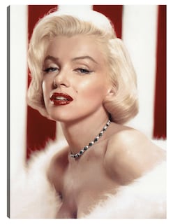 Foto 1 | Foto 1 | Cuadro Decorativo - Marilyn Monroe, Revista Photoplay, 1953- Unknown - Fotografía - 46x61 - Impresión En Lienzo - Fine Art Tj