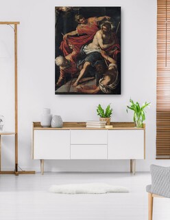 Foto 5 | Foto 5 | Cuadro Decorativo - La Flagelación (entre 1587 Y 1592)- Jacopo Tintoretto - Religión - 28x36 - Impresión En Lienzo - Fine Art Tj
