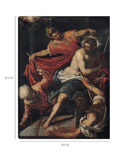 Foto 6 | Foto 6 | Cuadro Decorativo - La Flagelación (entre 1587 Y 1592)- Jacopo Tintoretto - Religión - 28x36 - Impresión En Lienzo - Fine Art Tj