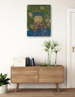 Foto 3 | Foto 3 | Cuadro Decorativo - Retrato De José Roulin (1889)- Vincent Van Gogh - Fotografía - 46x61 - Impresión En Lienzo - Fine Art Tj