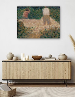 Foto 5 | Foto 5 | Cuadro Decorativo - Dos Rompepiedras (ca. 1881)- Georges Seurat - Fotografía - 69x92 - Impresión En Lienzo - Fine Art Tj