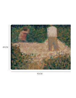 Foto 6 | Foto 6 | Cuadro Decorativo - Dos Rompepiedras (ca. 1881)- Georges Seurat - Fotografía - 69x92 - Impresión En Lienzo - Fine Art Tj