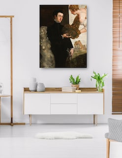Foto 5 | Foto 5 | Cuadro Decorativo - Retrato De Octavio Strada (1567)- Jacopo Tintoretto - Fotografía - 46x61 - Impresión En Lienzo - Fine Art Tj