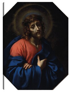 Foto 1 | Foto 1 | Cuadro Decorativo - Ecce Homo - He Aquí El Hombre - Jesús- Carlo Dolci - Religión - 46x61 - Impresión En Lienzo - Fine Art Tj