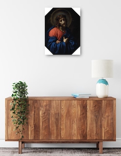 Foto 2 | Foto 2 | Cuadro Decorativo - Ecce Homo - He Aquí El Hombre - Jesús- Carlo Dolci - Religión - 46x61 - Impresión En Lienzo - Fine Art Tj