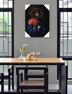 Foto 4 | Foto 4 | Cuadro Decorativo - Ecce Homo - He Aquí El Hombre - Jesús- Carlo Dolci - Religión - 46x61 - Impresión En Lienzo - Fine Art Tj