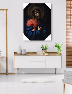 Foto 5 | Foto 5 | Cuadro Decorativo - Ecce Homo - He Aquí El Hombre - Jesús- Carlo Dolci - Religión - 46x61 - Impresión En Lienzo - Fine Art Tj