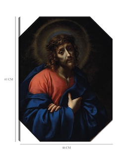 Foto 6 | Foto 6 | Cuadro Decorativo - Ecce Homo - He Aquí El Hombre - Jesús- Carlo Dolci - Religión - 46x61 - Impresión En Lienzo - Fine Art Tj