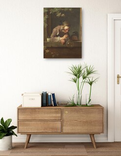 Foto 3 | Foto 3 | Cuadro Decorativo - Burbujas De Jabón- Jean Siméon Chardin - Fotografía - 69x92 - Impresión En Lienzo - Fine Art Tj