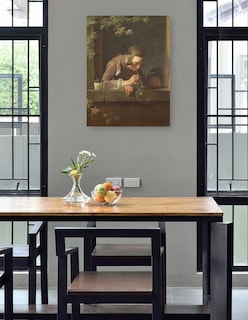 Foto 4 | Foto 4 | Cuadro Decorativo - Burbujas De Jabón- Jean Siméon Chardin - Fotografía - 69x92 - Impresión En Lienzo - Fine Art Tj