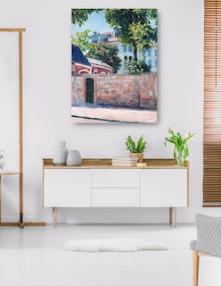 Foto 5 | Foto 5 | Cuadro Decorativo - Casas De Argenteuil (1883)- Gustave Caillebotte - Abstracto - 46x61 - Impresión En Lienzo - Fine Art Tj