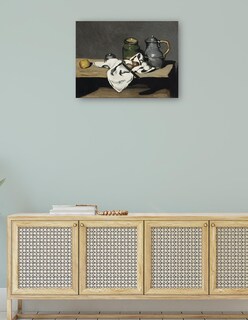 Foto 4 | Foto 4 | Cuadro Decorativo - Bodegón Con Tetera (1867 - 1869)- Paul Cézanne - Religión - 46x61 - Impresión En Lienzo - Fine Art Tj
