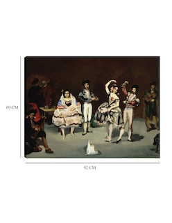 Foto 6 | Foto 6 | Cuadro Decorativo - Ballet Español- Edouard Manet - Fotografía - 69x92 - Impresión En Lienzo - Fine Art Tj