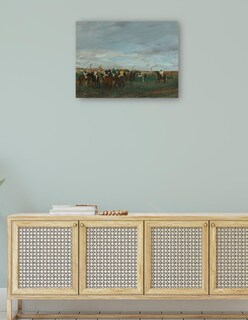 Foto 4 | Foto 4 | Cuadro Decorativo - Las Carreras, 1871-1872- Edgar Degas - Fotografía - 46x61 - Impresión En Lienzo - Fine Art Tj