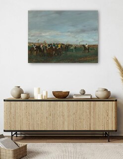 Foto 5 | Foto 5 | Cuadro Decorativo - Las Carreras, 1871-1872- Edgar Degas - Fotografía - 46x61 - Impresión En Lienzo - Fine Art Tj