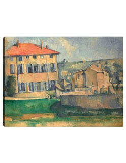 Foto 1 | Foto 1 | Cuadro Decorativo - Casa En Aix (1885 - 1887)- Paul Cézanne - Religión - 69x92 - Impresión En Lienzo - Fine Art Tj
