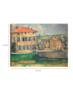 Foto 6 | Foto 6 | Cuadro Decorativo - Casa En Aix (1885 - 1887)- Paul Cézanne - Religión - 69x92 - Impresión En Lienzo - Fine Art Tj