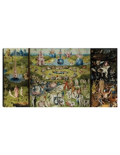 Foto 1 | Foto 1 | Cuadro Decorativo - El Jardín De Las Delicias 1504 I- Hieronymus Bosch - Fotografía - 46x89 - Impresión En Lienzo - Fine Art Tj