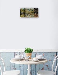Foto 2 | Foto 2 | Cuadro Decorativo - El Jardín De Las Delicias 1504 I- Hieronymus Bosch - Fotografía - 46x89 - Impresión En Lienzo - Fine Art Tj