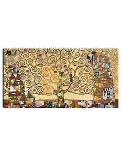 Foto 1 | Foto 1 | Cuadro Decorativo - El Arbol De La Vida- Gustav Klimt - Religión - 54x102 - Impresión En Lienzo - Fine Art Tj