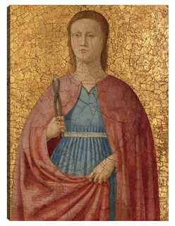 Foto 1 | Foto 1 | Cuadro Decorativo - Santa Apolonia- Attributed To Piero Della Francesca - Religión - 46x61 - Impresión En Lienzo - Fine Art Tj