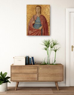 Foto 3 | Foto 3 | Cuadro Decorativo - Santa Apolonia- Attributed To Piero Della Francesca - Religión - 46x61 - Impresión En Lienzo - Fine Art Tj