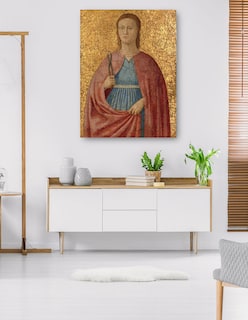 Foto 5 | Foto 5 | Cuadro Decorativo - Santa Apolonia- Attributed To Piero Della Francesca - Religión - 46x61 - Impresión En Lienzo - Fine Art Tj