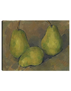 Foto 1 | Foto 1 | Cuadro Decorativo - Tres Peras (1878-1879)- Paul Cézanne - Religión - 46x61 - Impresión En Lienzo - Fine Art Tj