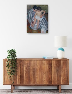 Foto 2 | Foto 2 | Cuadro Decorativo - El Baño Del Niño- Mary Cassatt - Fotografía - 46x61 - Impresión En Lienzo - Fine Art Tj