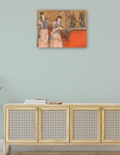 Foto 4 | Foto 4 | Cuadro Decorativo - Dos Mujeres- Edgar Degas - Religión - 69x92 - Impresión En Lienzo - Fine Art Tj