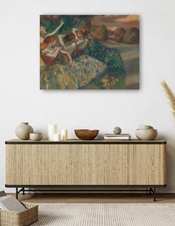 Foto 5 | Foto 5 | Cuadro Decorativo - Cuatro Bailarines (c.1899)- Edgar Degas - Fotografía - 77x102 - Impresión En Lienzo - Fine Art Tj