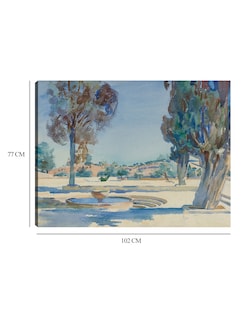 Foto 6 | Foto 6 | Cuadro Decorativo - Jerusalén- John Singer Sargent - Paisaje - 77x102 - Impresión En Lienzo - Fine Art Tj