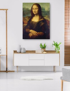 Foto 5 | Foto 5 | Cuadro Decorativo - Mona Lisa (1503-1506)- Leonardo Da Vinci - Fotografía - 46x61 - Impresión En Lienzo - Fine Art Tj