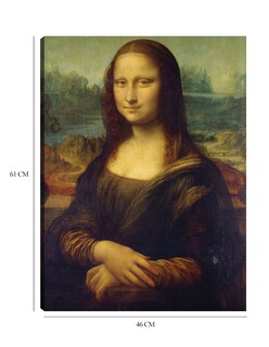 Foto 6 | Foto 6 | Cuadro Decorativo - Mona Lisa (1503-1506)- Leonardo Da Vinci - Fotografía - 46x61 - Impresión En Lienzo - Fine Art Tj