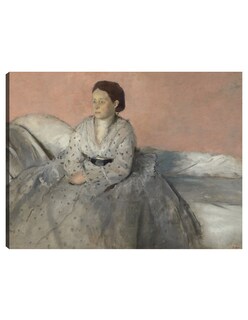 Foto 1 | Foto 1 | Cuadro Decorativo - Madame René De Gas- Edgar Degas - Religión - 28x36 - Impresión En Lienzo - Fine Art Tj