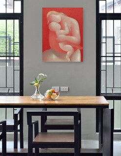 Foto 4 | Foto 4 | Cuadro Decorativo - Madre (madonna Rosa) (1933)- Mikuláš Galanda - Fotografía - 107x143 - Impresión En Lienzo - Fine Art Tj