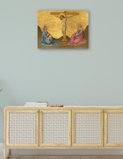 Foto 4 | Foto 4 | Cuadro Decorativo - La Crucifixión, C. 1445/1450- Sano Di Pietro - Religión - 46x61 - Impresión En Lienzo - Fine Art Tj