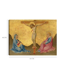 Foto 6 | Foto 6 | Cuadro Decorativo - La Crucifixión, C. 1445/1450- Sano Di Pietro - Religión - 46x61 - Impresión En Lienzo - Fine Art Tj